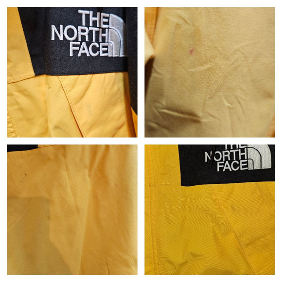 Men's Size Large The North Face Jacket 90's Gore-tex Large Yellow Black RN 61661 - Picture 6 of 12